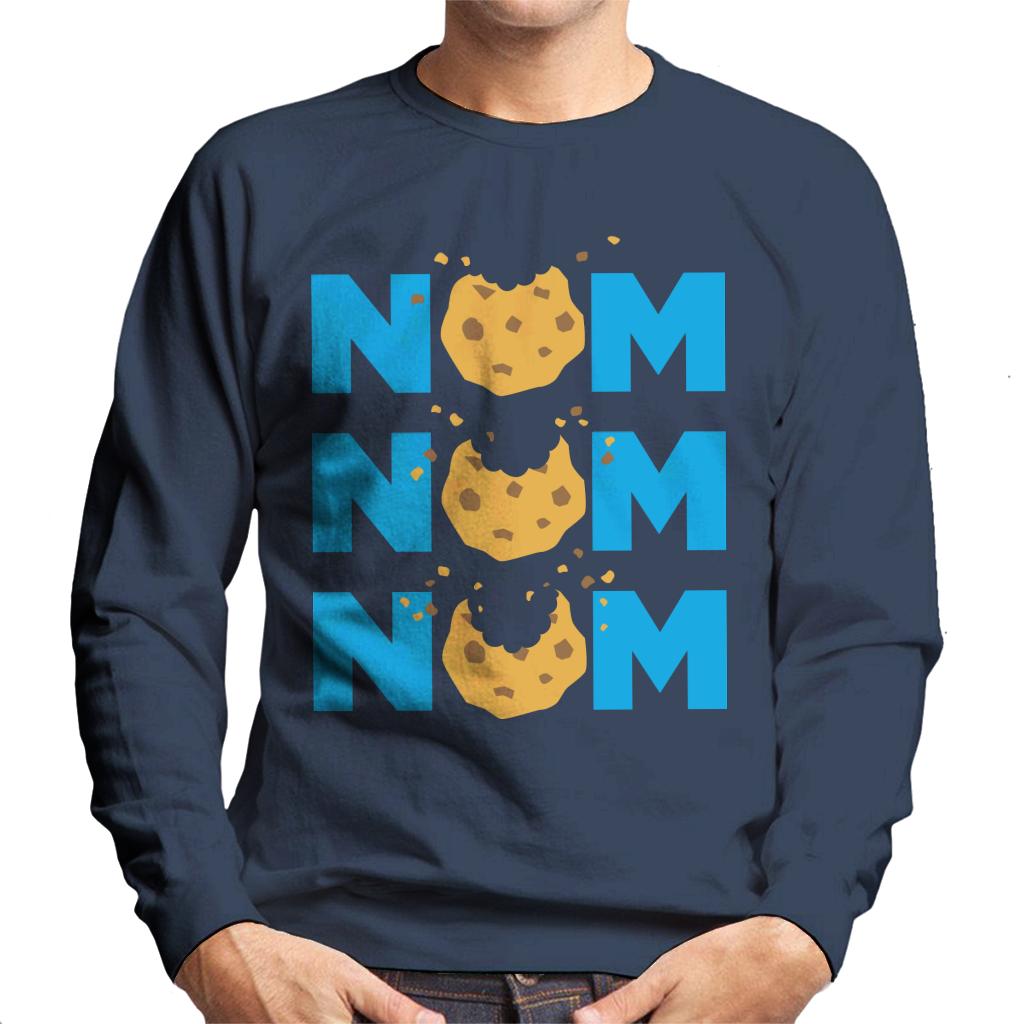 Sesame Street Cookie Monster Nom Men's Sweatshirt product image 4