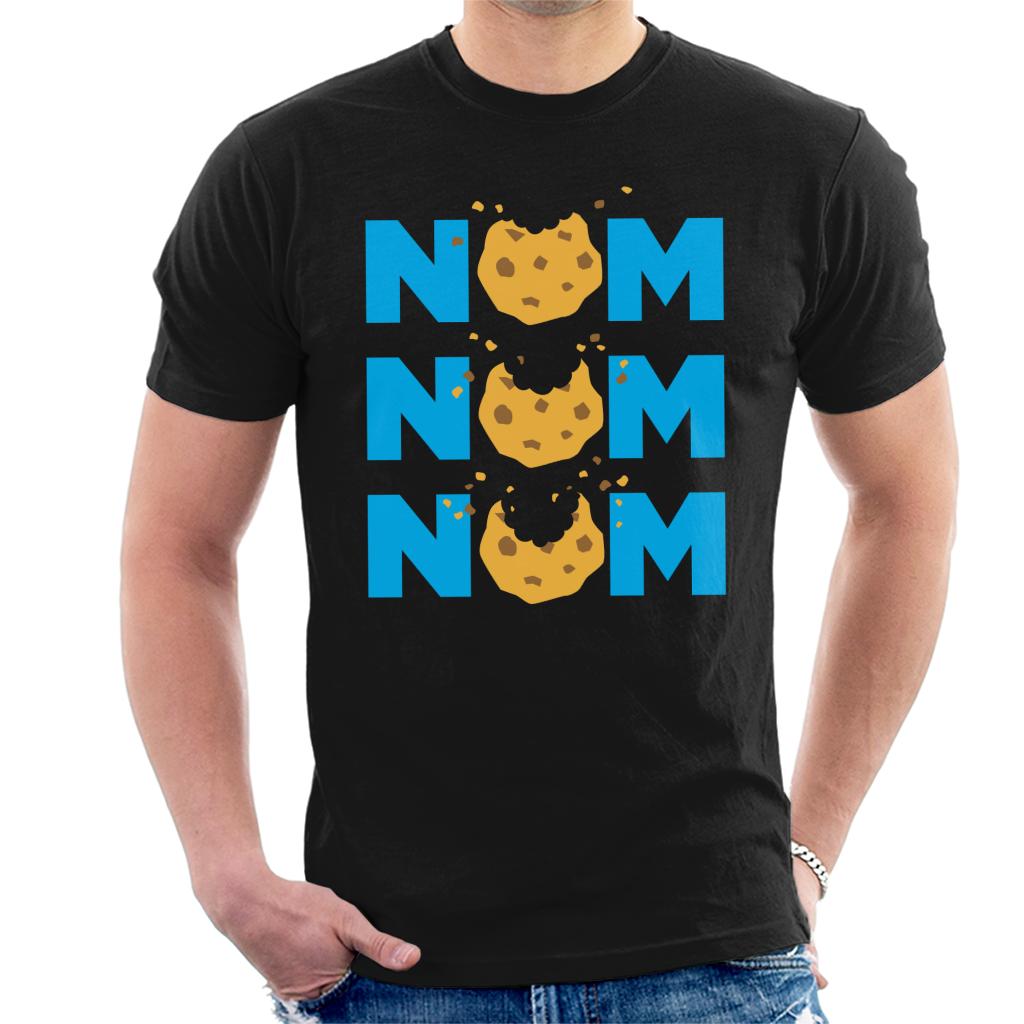 Sesame Street Cookie Monster Nom Men's T-Shirt product image 1