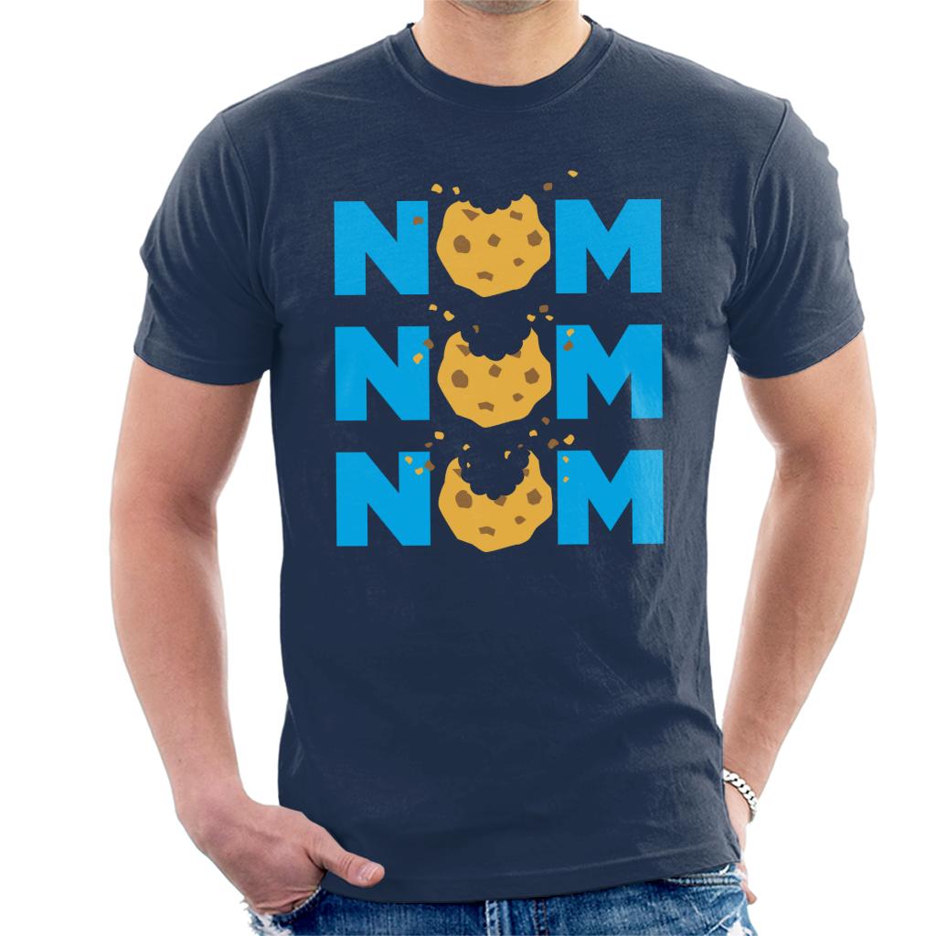 Sesame Street Cookie Monster Nom Men's T-Shirt product image 4