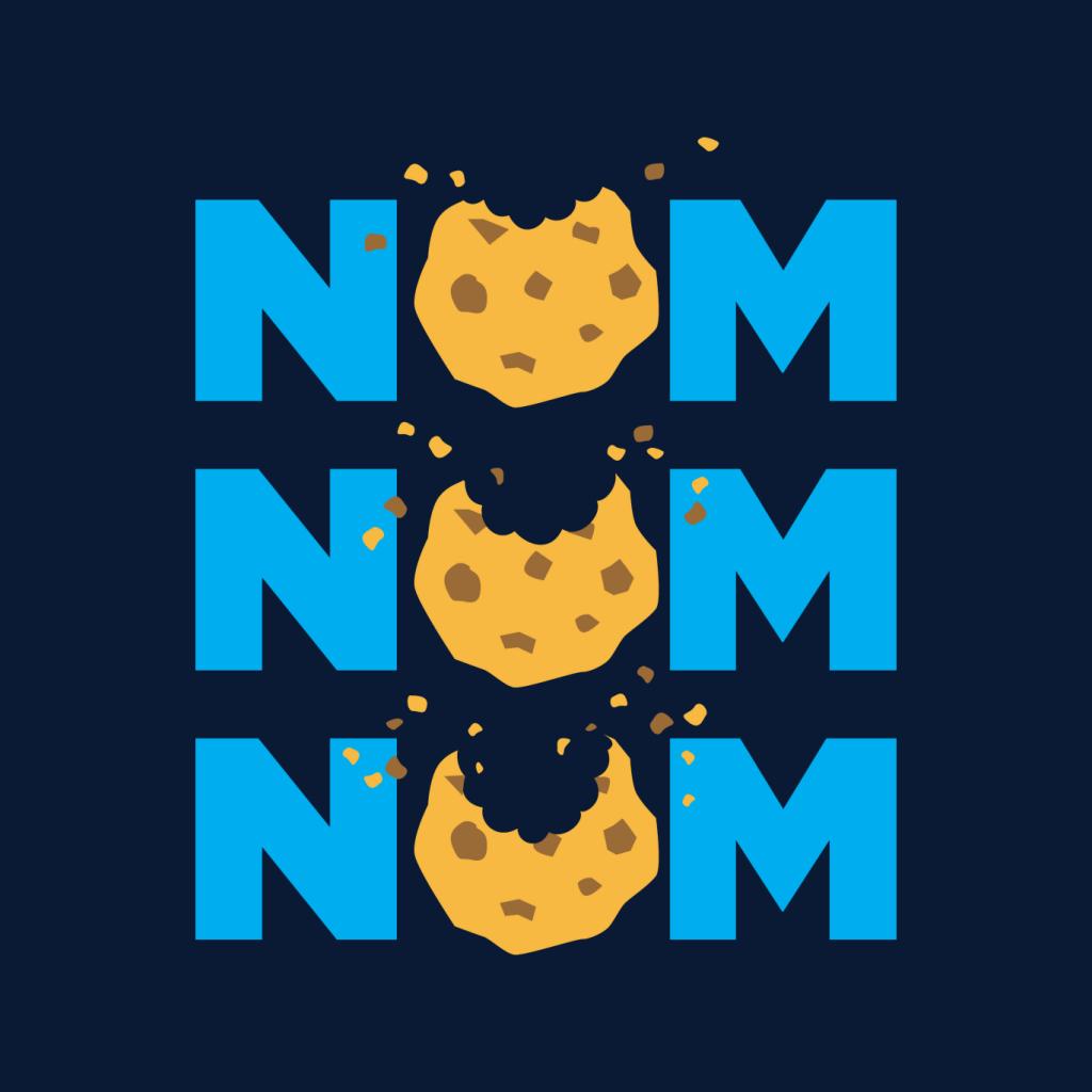 Sesame Street Cookie Monster Nom Women's Sweatshirt product image 5