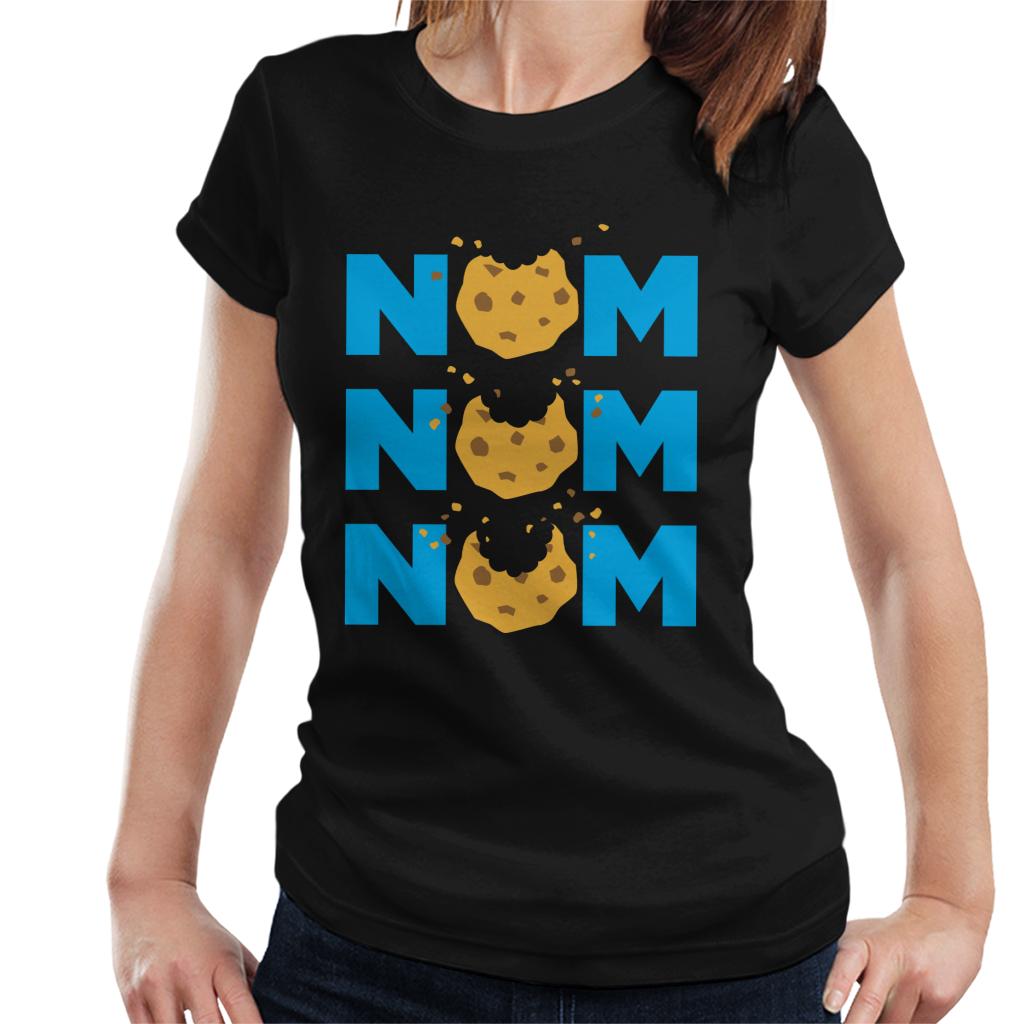 Sesame Street Cookie Monster Nom Women's T-Shirt product image 1