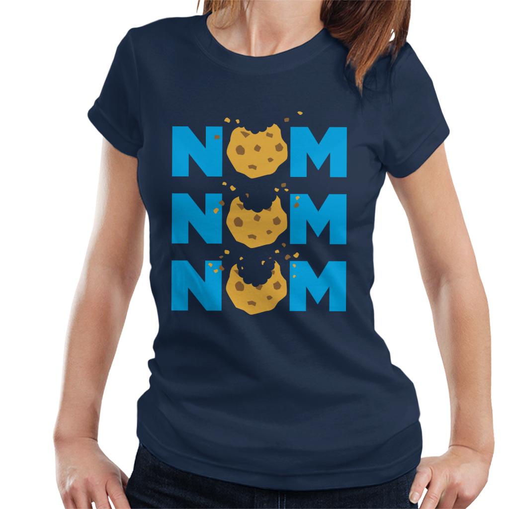 Sesame Street Cookie Monster Nom Women's T-Shirt product image 4