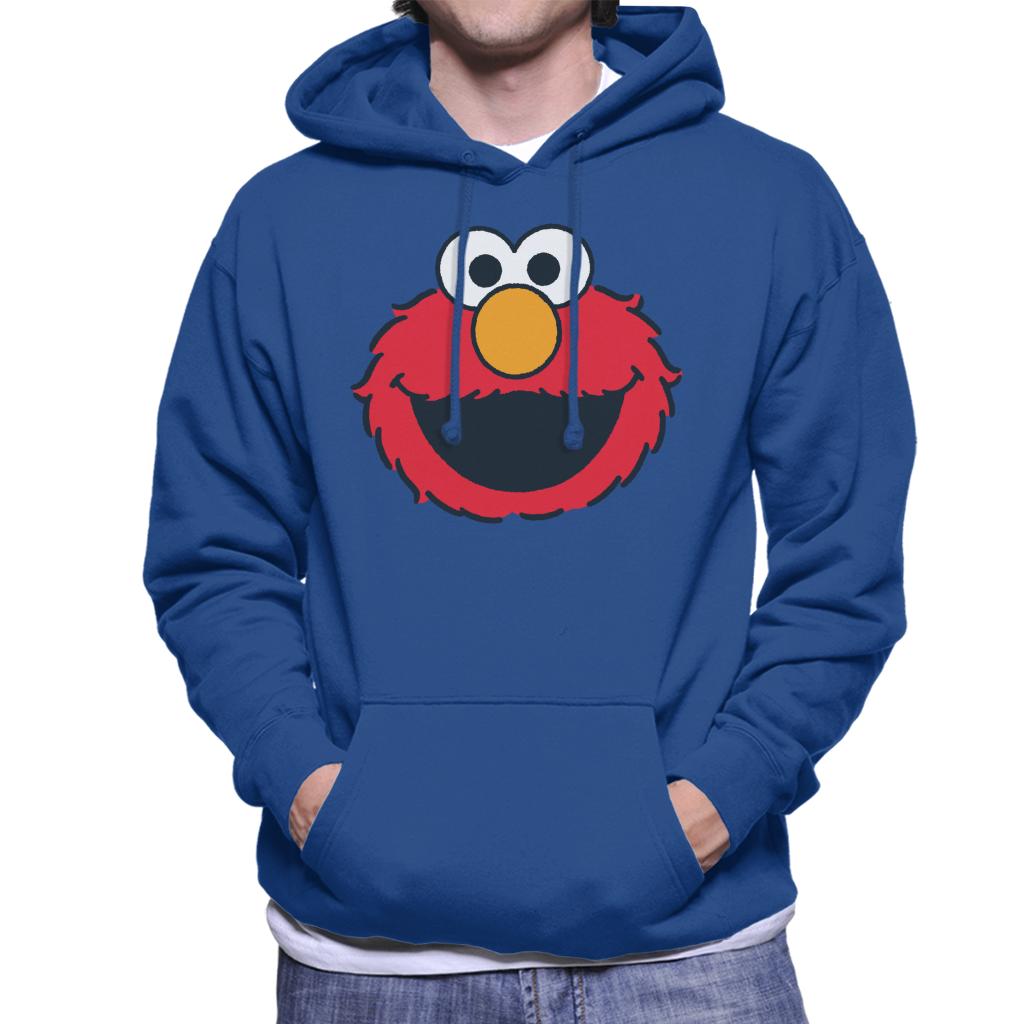 Sesame Street Elmo Excited Face Men's Hooded Sweatshirt product image 4