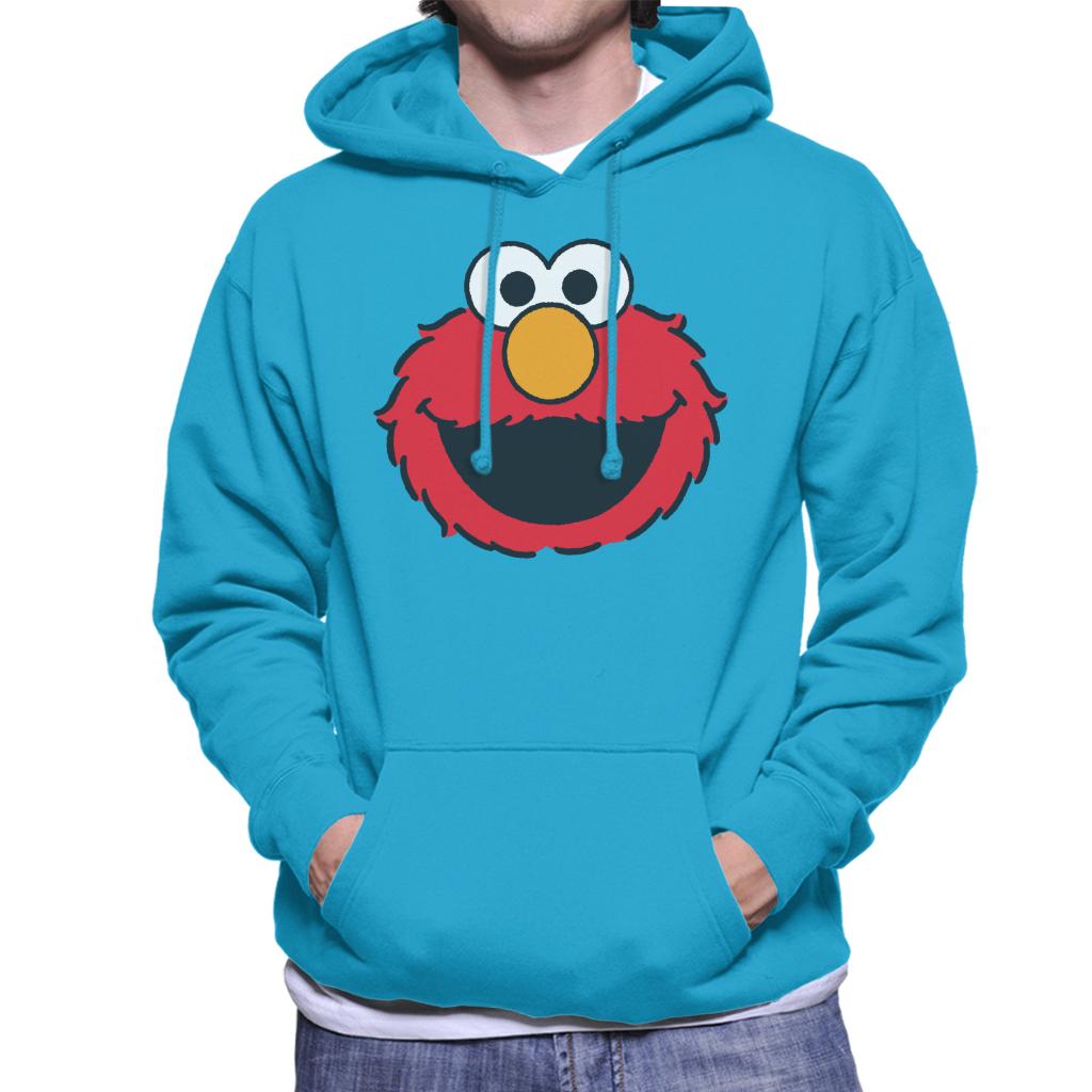 Sesame Street Elmo Excited Face Men's Hooded Sweatshirt product image 6