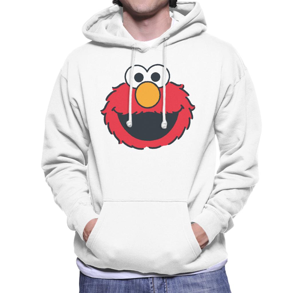Sesame Street Elmo Excited Face Men's Hooded Sweatshirt product image 1