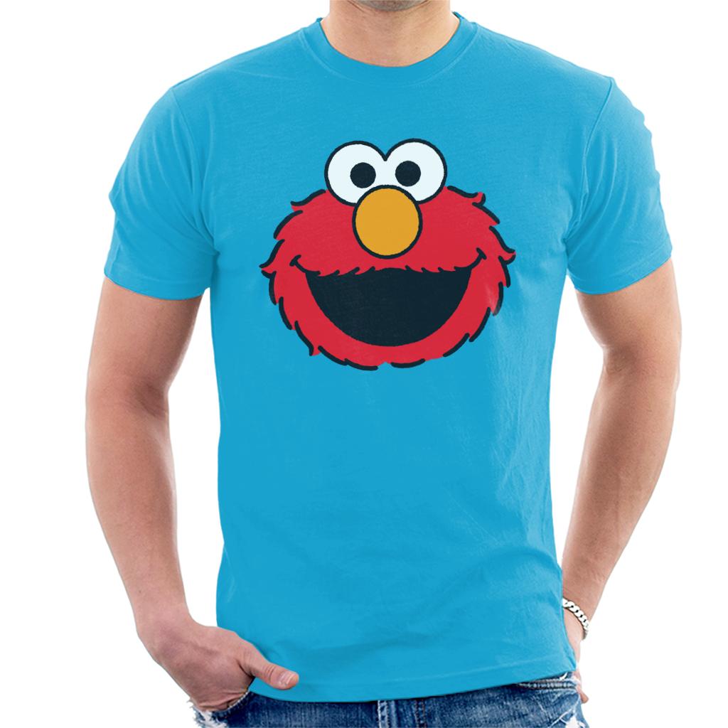 Sesame Street Elmo Excited Face Men's T-Shirt product image 6