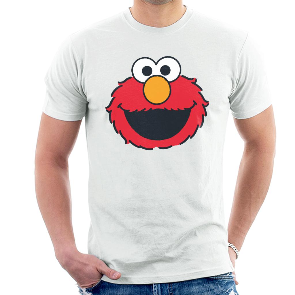Sesame Street Elmo Excited Face Men's T-Shirt product image 1