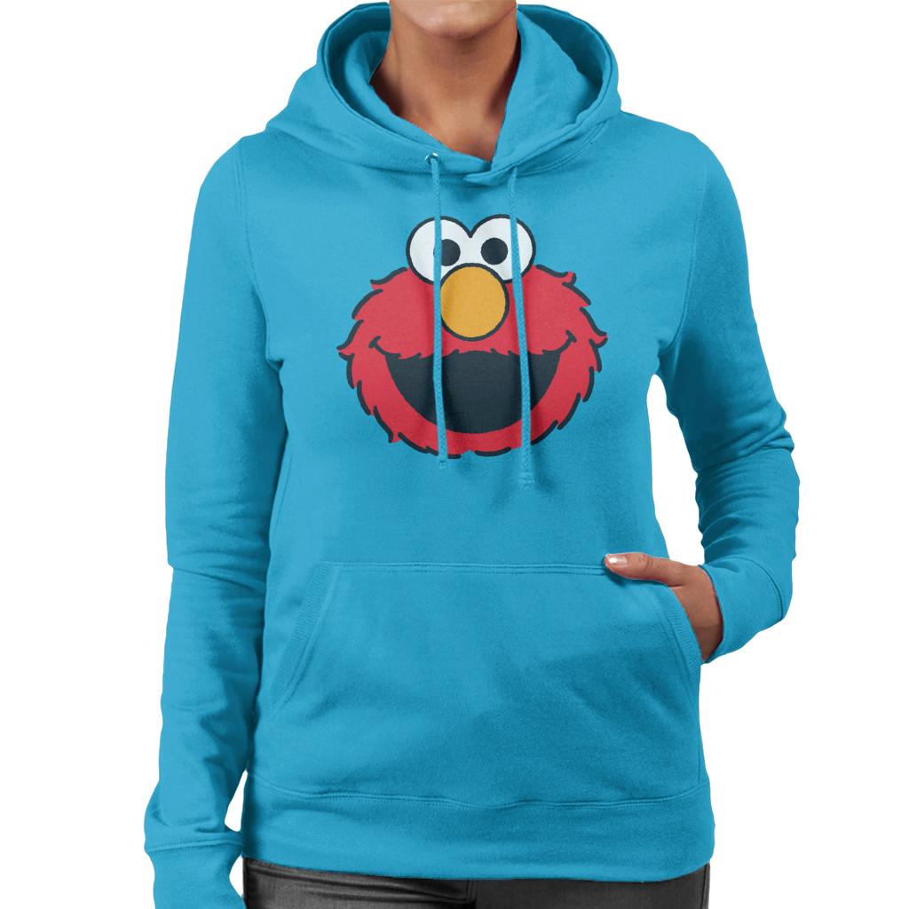 Sesame Street Elmo Excited Face Women's Hooded Sweatshirt product image 6