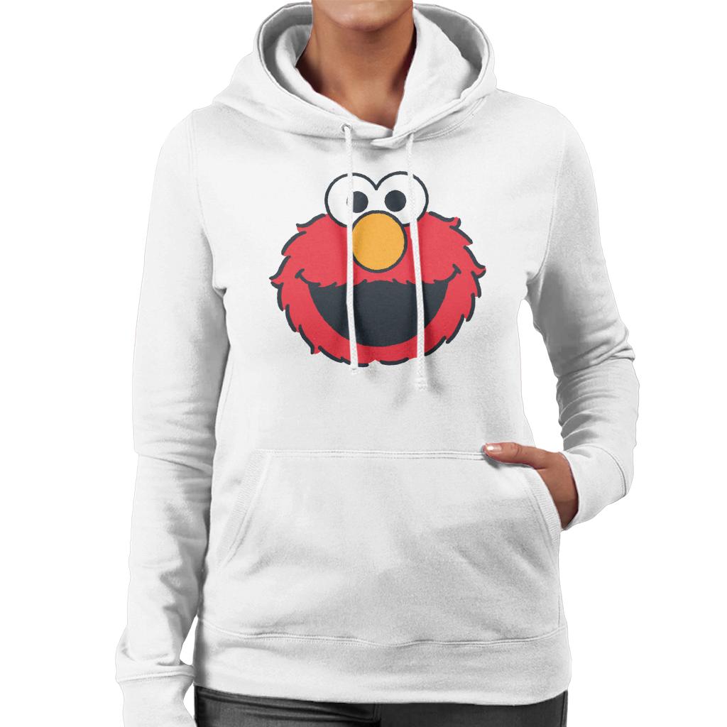Sesame Street Elmo Excited Face Women's Hooded Sweatshirt product image 1