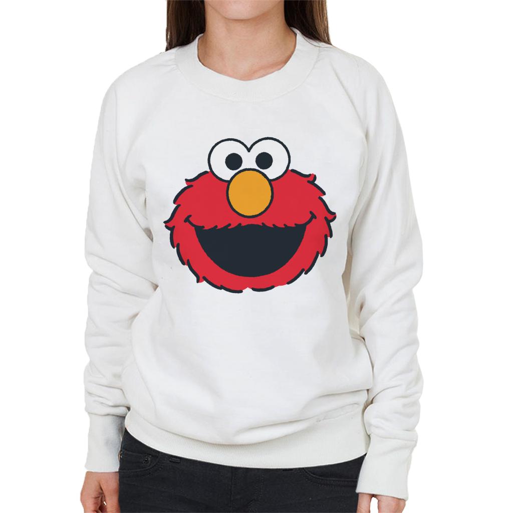 Sesame Street Elmo Excited Face Women's Sweatshirt product image 1