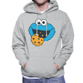 Sesame Street Cookie Monster Face Men's Hooded Sweatshirt product image 1