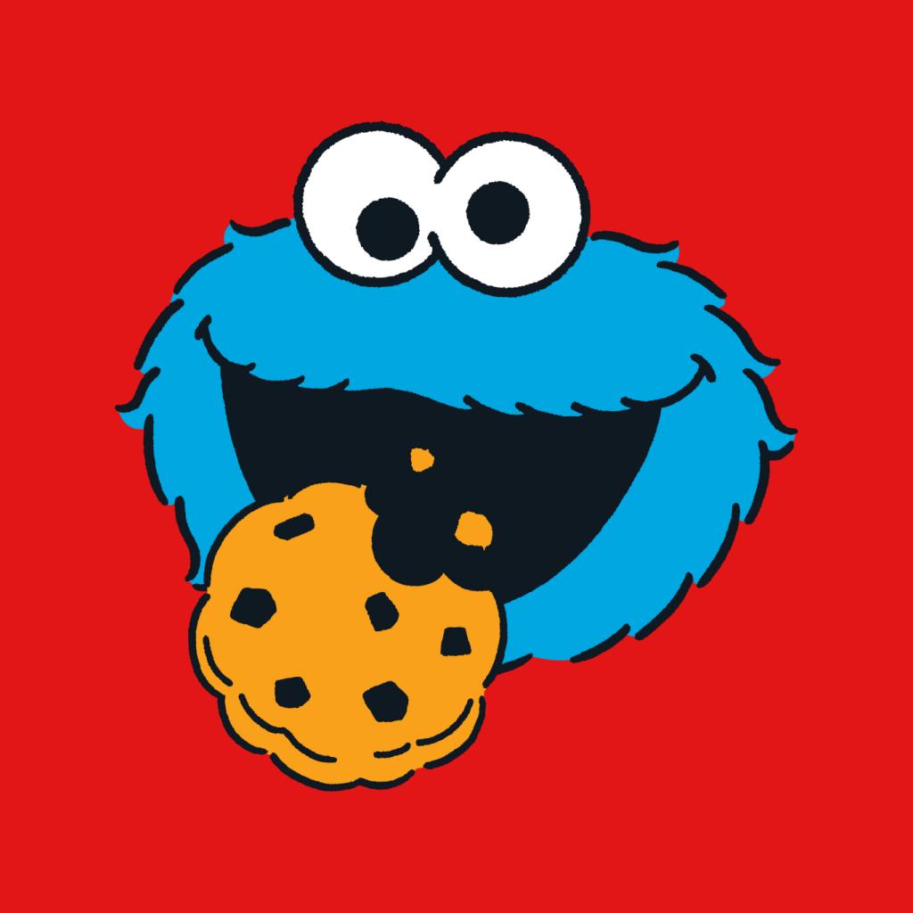 Sesame Street Cookie Monster Face Women's Hooded Sweatshirt product image 7