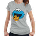 Sesame Street Cookie Monster Face Women's T-Shirt product image 1