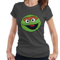 Sesame Street Oscar The Grouch Face Women's T-Shirt product image 1