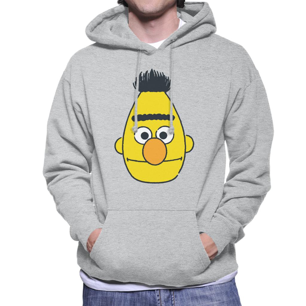 Sesame Street Bert Face Men's Hooded Sweatshirt product image 1