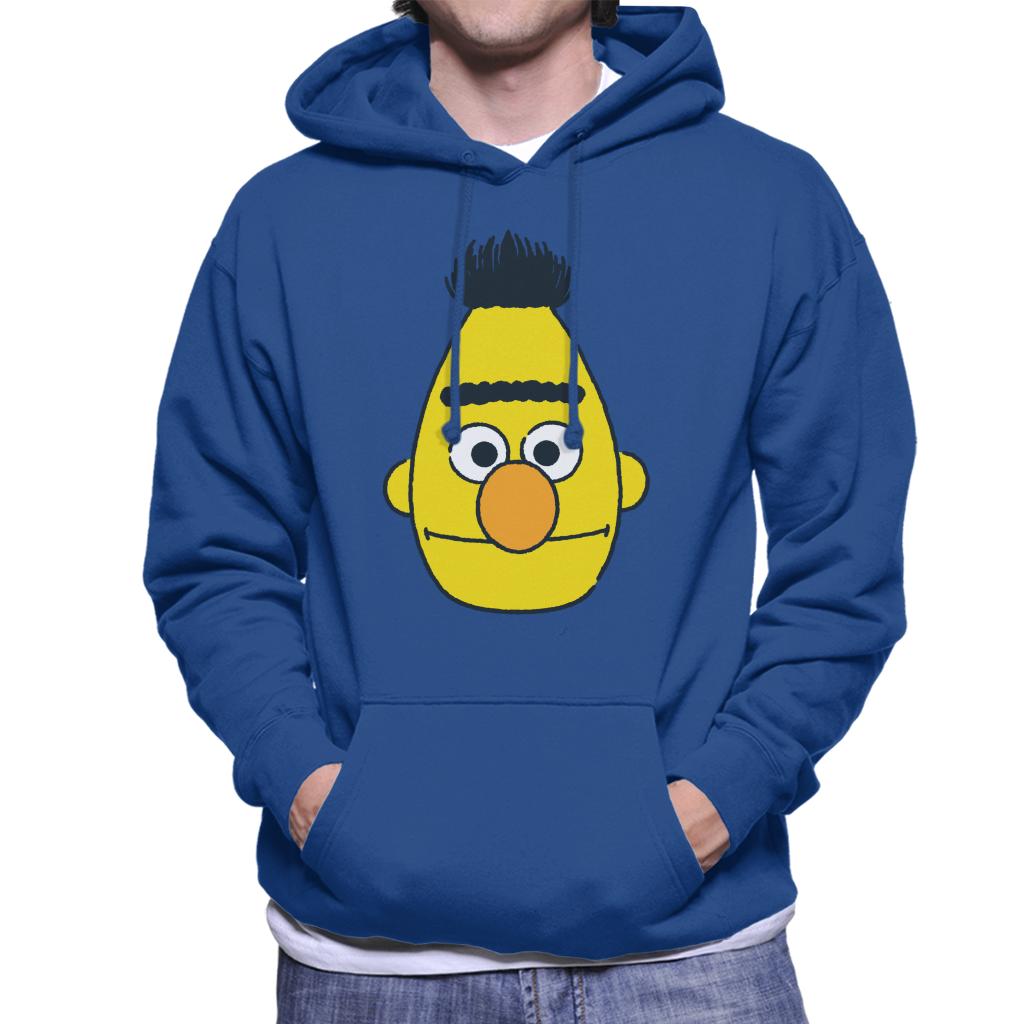 Sesame Street Bert Face Men's Hooded Sweatshirt product image 6