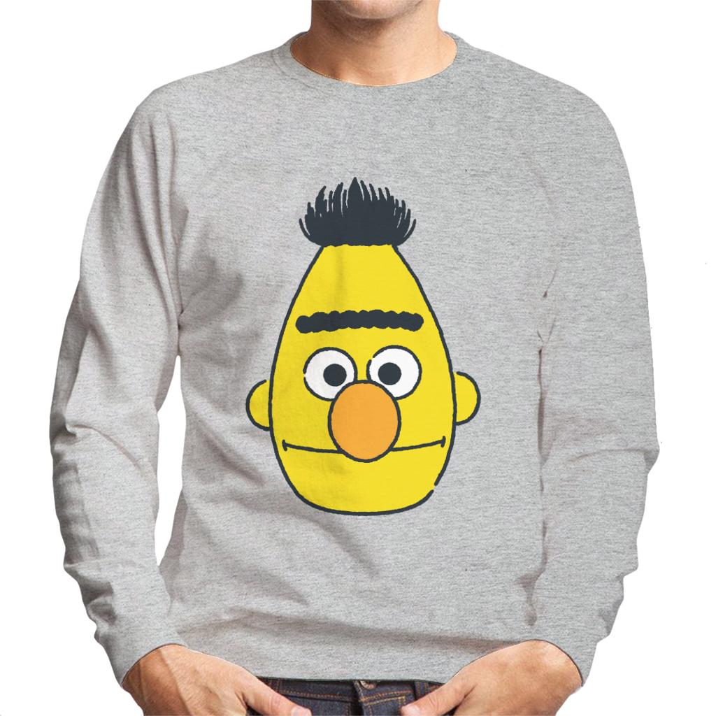 Sesame Street Bert Face Men's Sweatshirt product image 1
