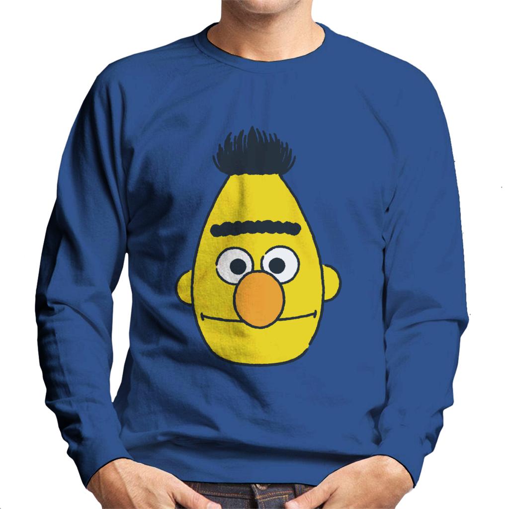 Sesame Street Bert Face Men's Sweatshirt product image 6