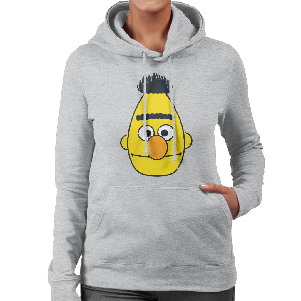 Sesame Street Bert Face Women's Hooded Sweatshirt product image 1