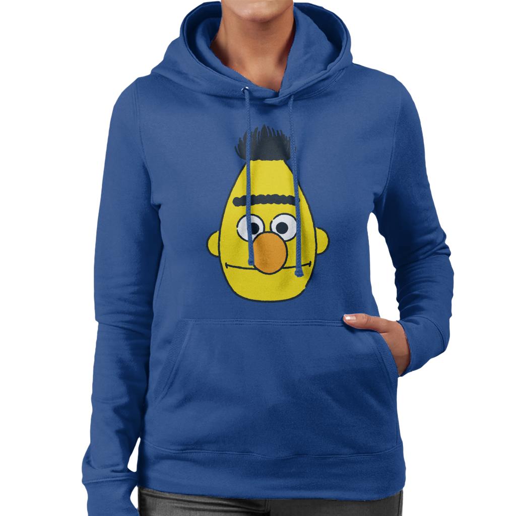 Sesame Street Bert Face Women's Hooded Sweatshirt product image 6