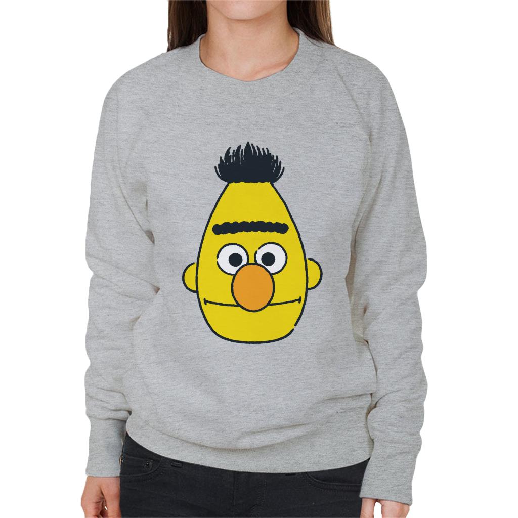 Sesame Street Bert Face Women's Sweatshirt product image 1