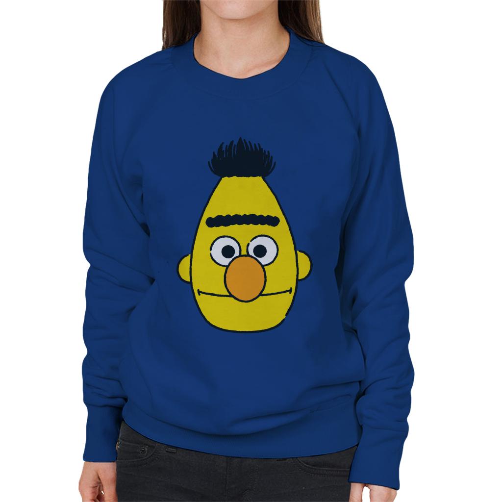 Sesame Street Bert Face Women's Sweatshirt product image 6