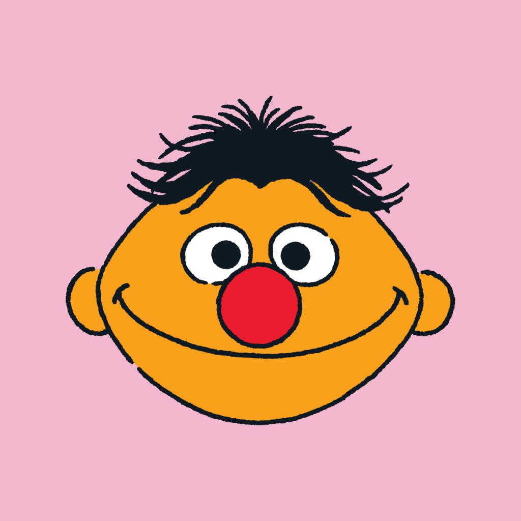 Sesame Street Ernie Face Women's T-Shirt product image 9