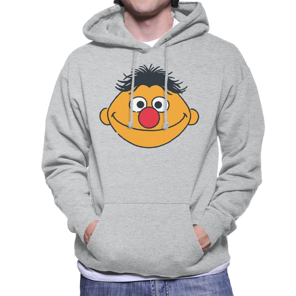 Sesame Street Ernie Face Men's Hooded Sweatshirt product image 1