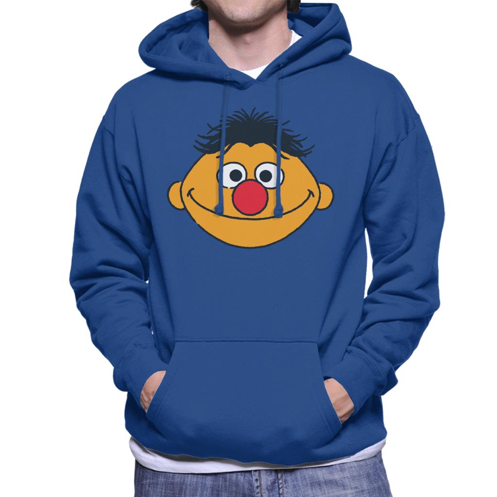 Sesame Street Ernie Face Men's Hooded Sweatshirt product image 6