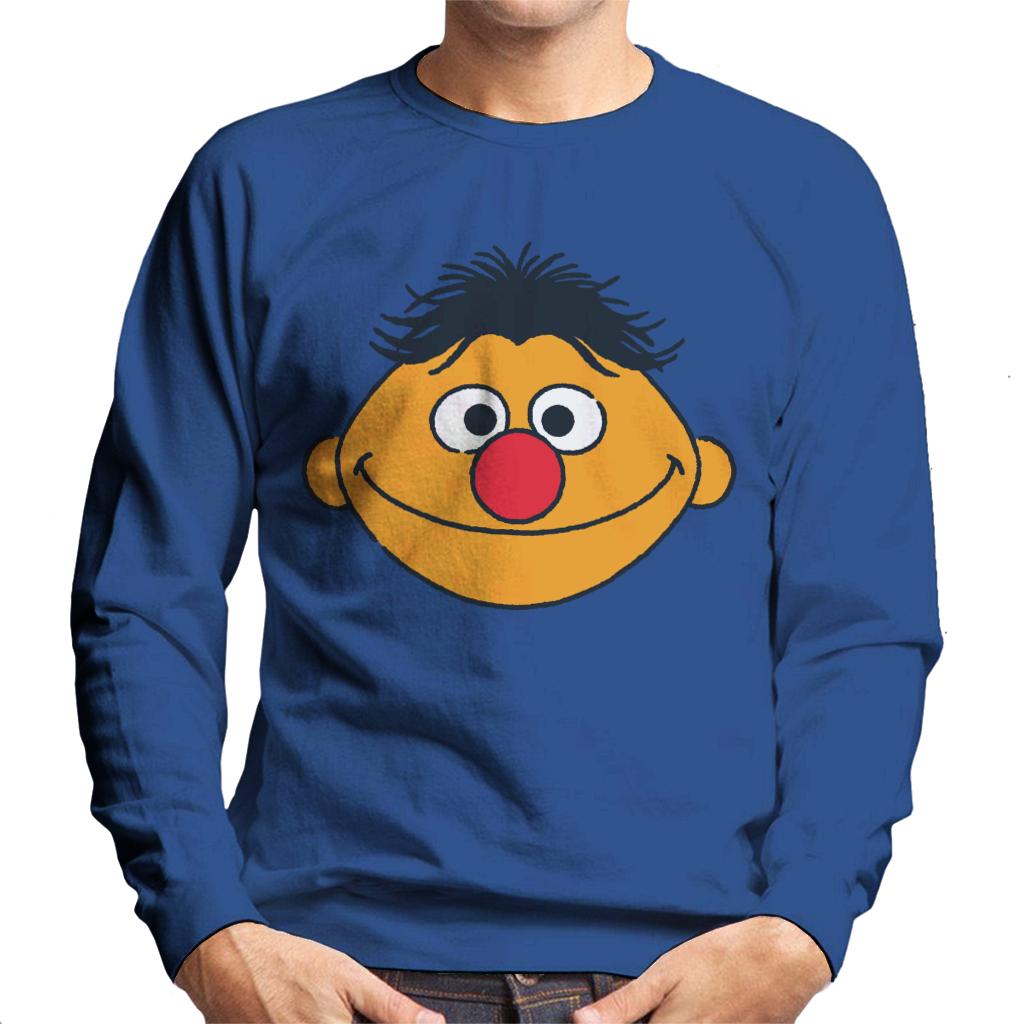 Sesame Street Ernie Face Men's Sweatshirt product image 6