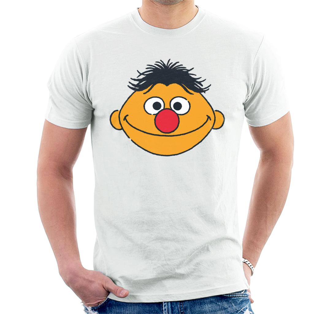 Sesame Street Ernie Face Men's T-Shirt product image 4