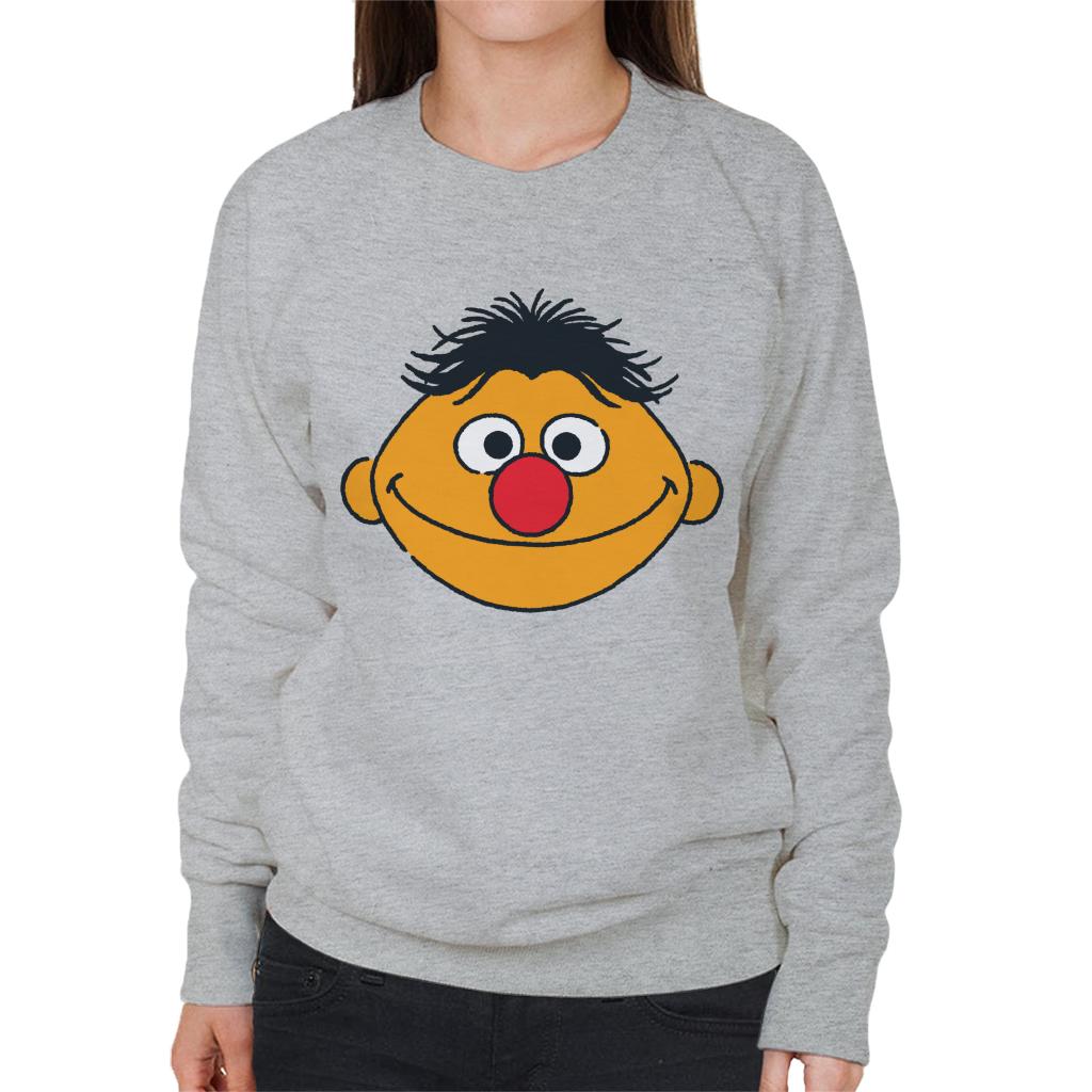 Sesame Street Ernie Face Women's Sweatshirt product image 1