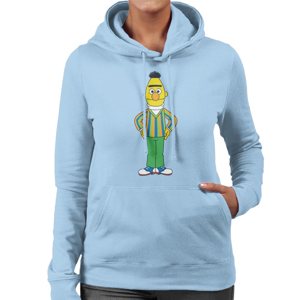 Sesame Street Bert Hands On Hips Women's Hooded Sweatshirt product image 4