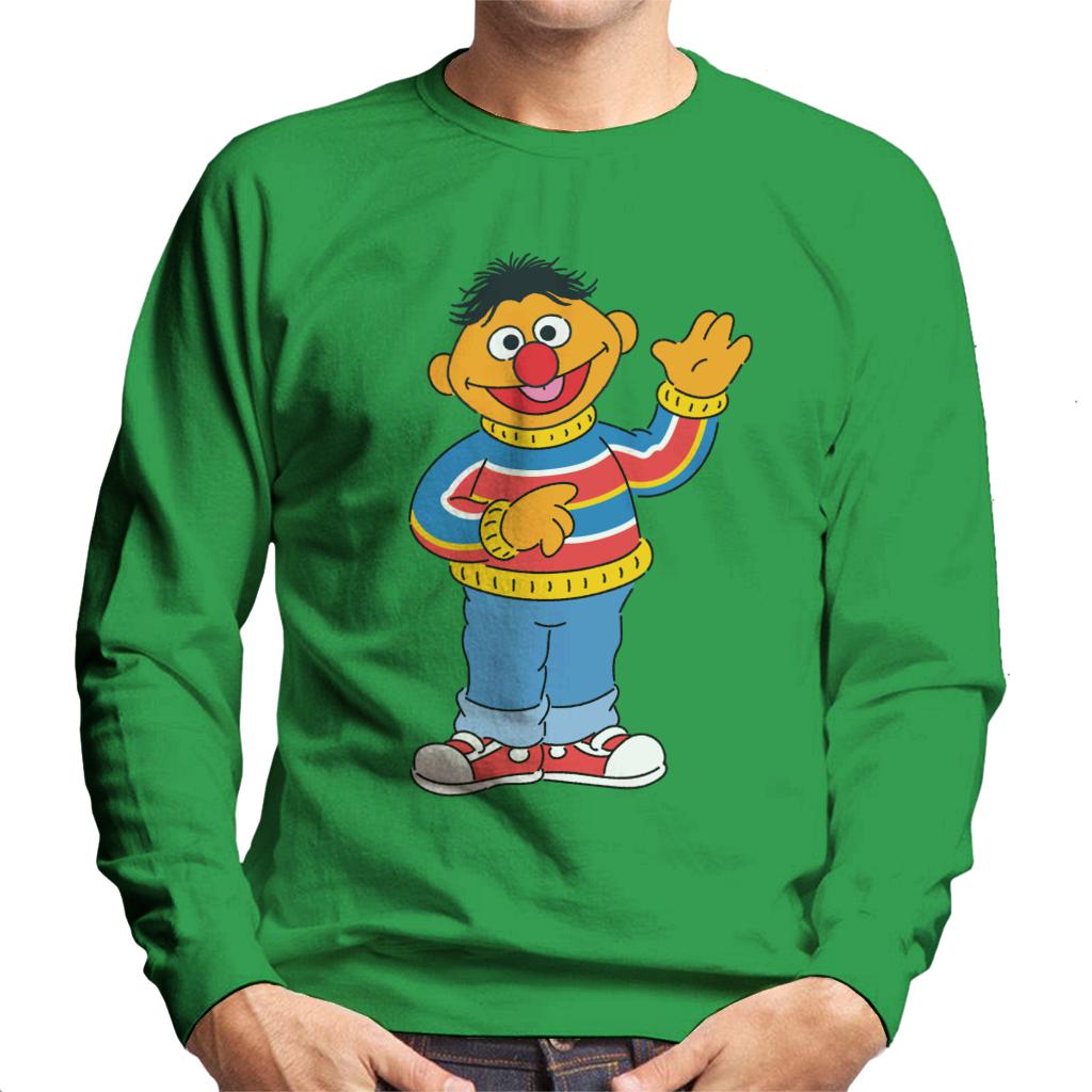 Sesame Street Ernie Wave Men's Sweatshirt product image 6