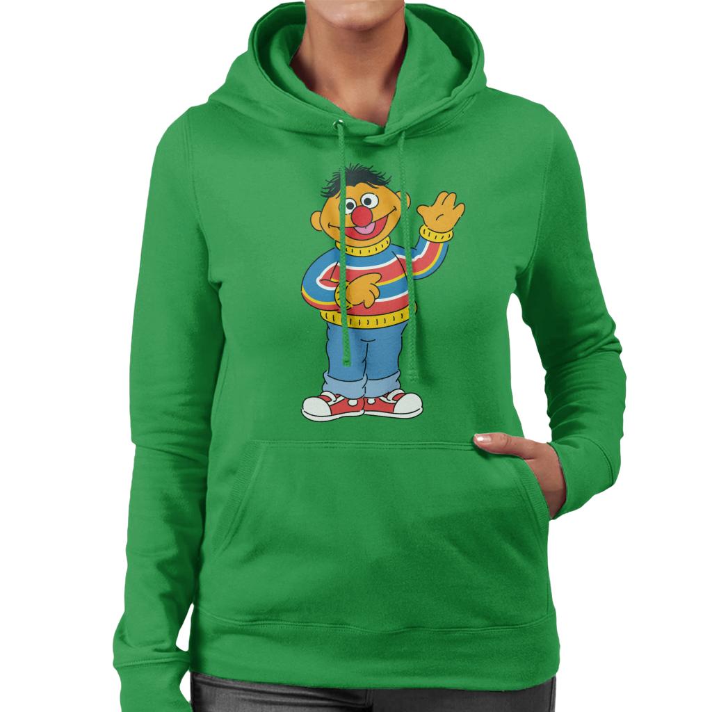 Sesame Street Ernie Wave Women's Hooded Sweatshirt product image 6