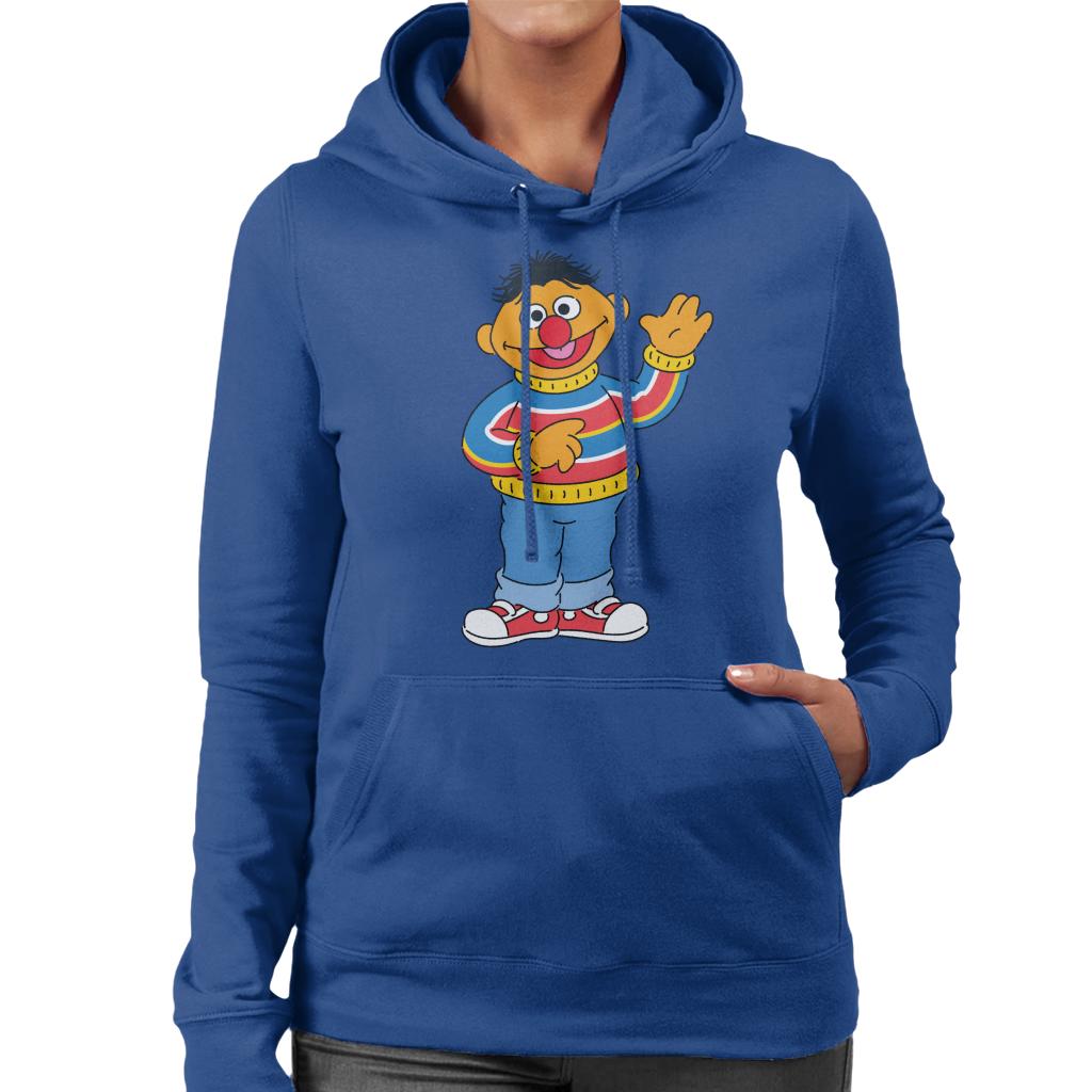 Sesame Street Ernie Wave Women's Hooded Sweatshirt product image 4
