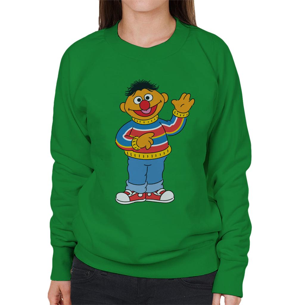 Sesame Street Ernie Wave Women's Sweatshirt product image 6