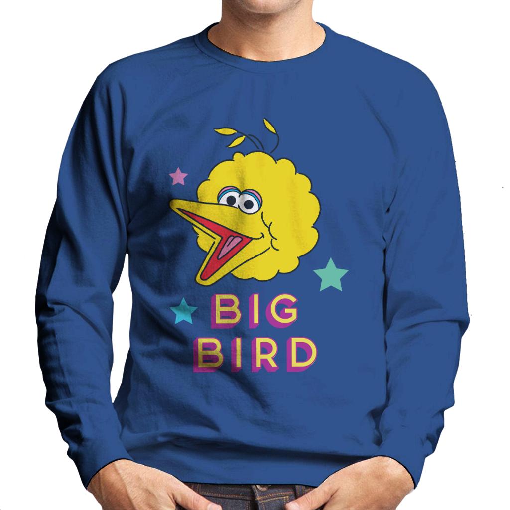 Sesame Street Big Bird Stars Men's Sweatshirt product image 4