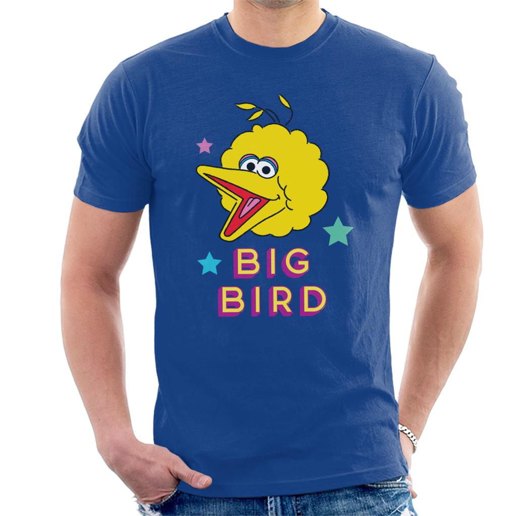 Sesame Street Big Bird Stars Men's T-Shirt product image 4