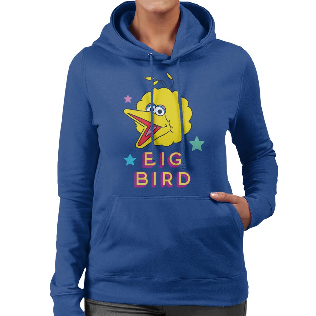 Sesame Street Big Bird Stars Women's Hooded Sweatshirt product image 4