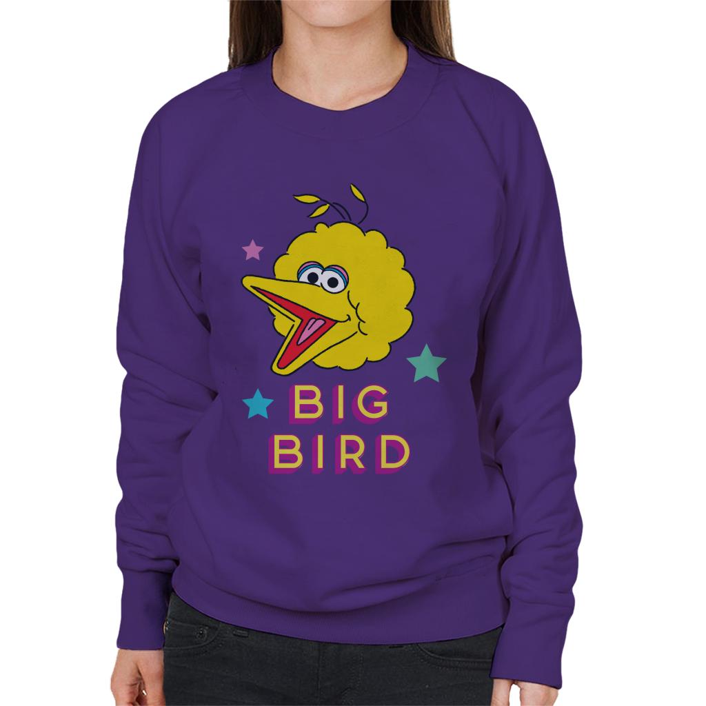 Sesame Street Big Bird Stars Women's Sweatshirt product image 6