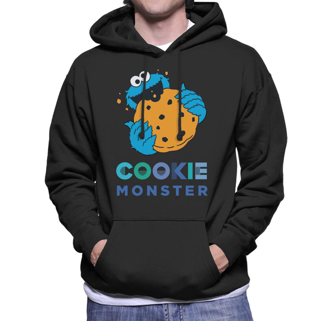 Sesame Street Big Cookie Monster Men's Hooded Sweatshirt product image 1