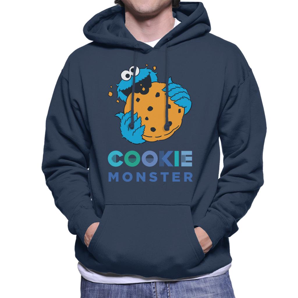 Sesame Street Big Cookie Monster Men's Hooded Sweatshirt product image 6