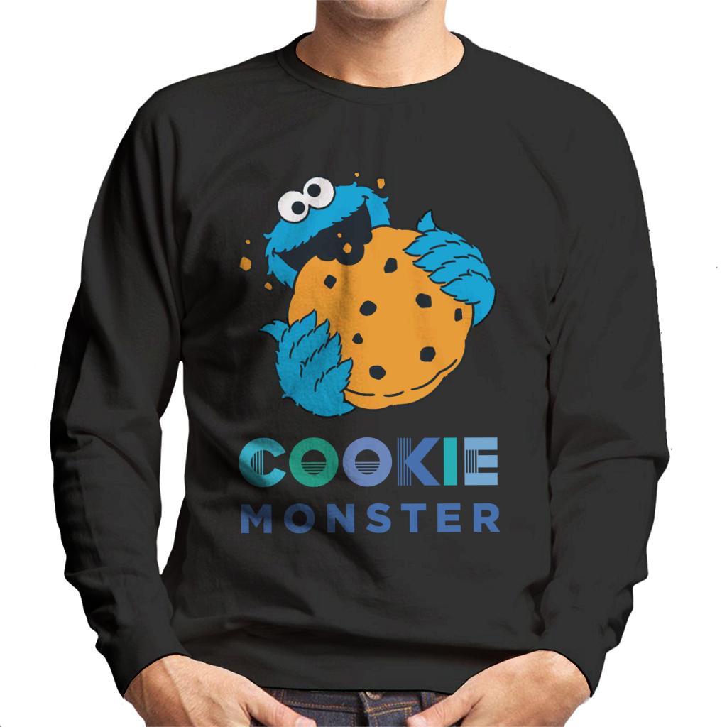 Sesame Street Big Cookie Monster Men's Sweatshirt product image 1