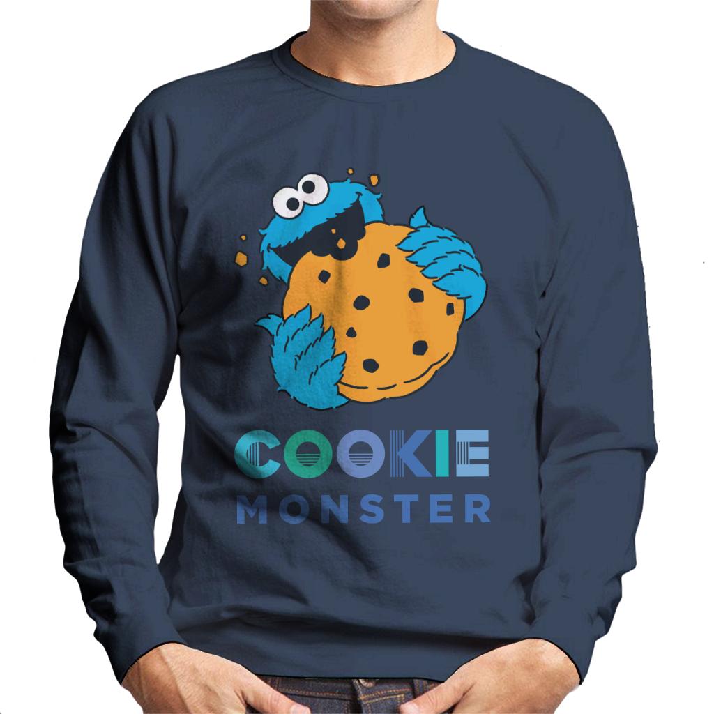Sesame Street Big Cookie Monster Men's Sweatshirt product image 6