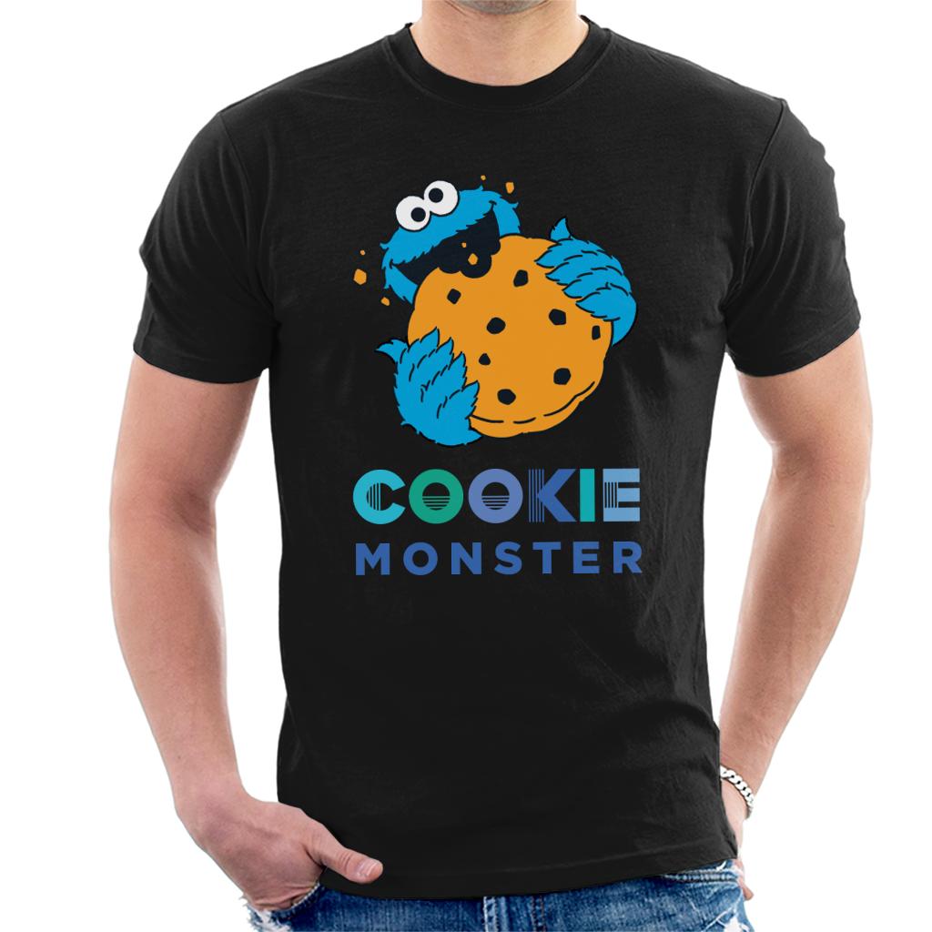 Sesame Street Big Cookie Monster Men's T-Shirt product image 1