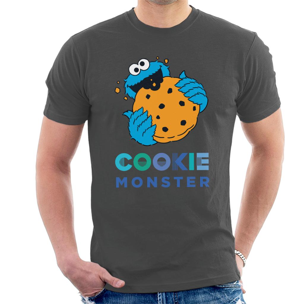 Sesame Street Big Cookie Monster Men's T-Shirt product image 4