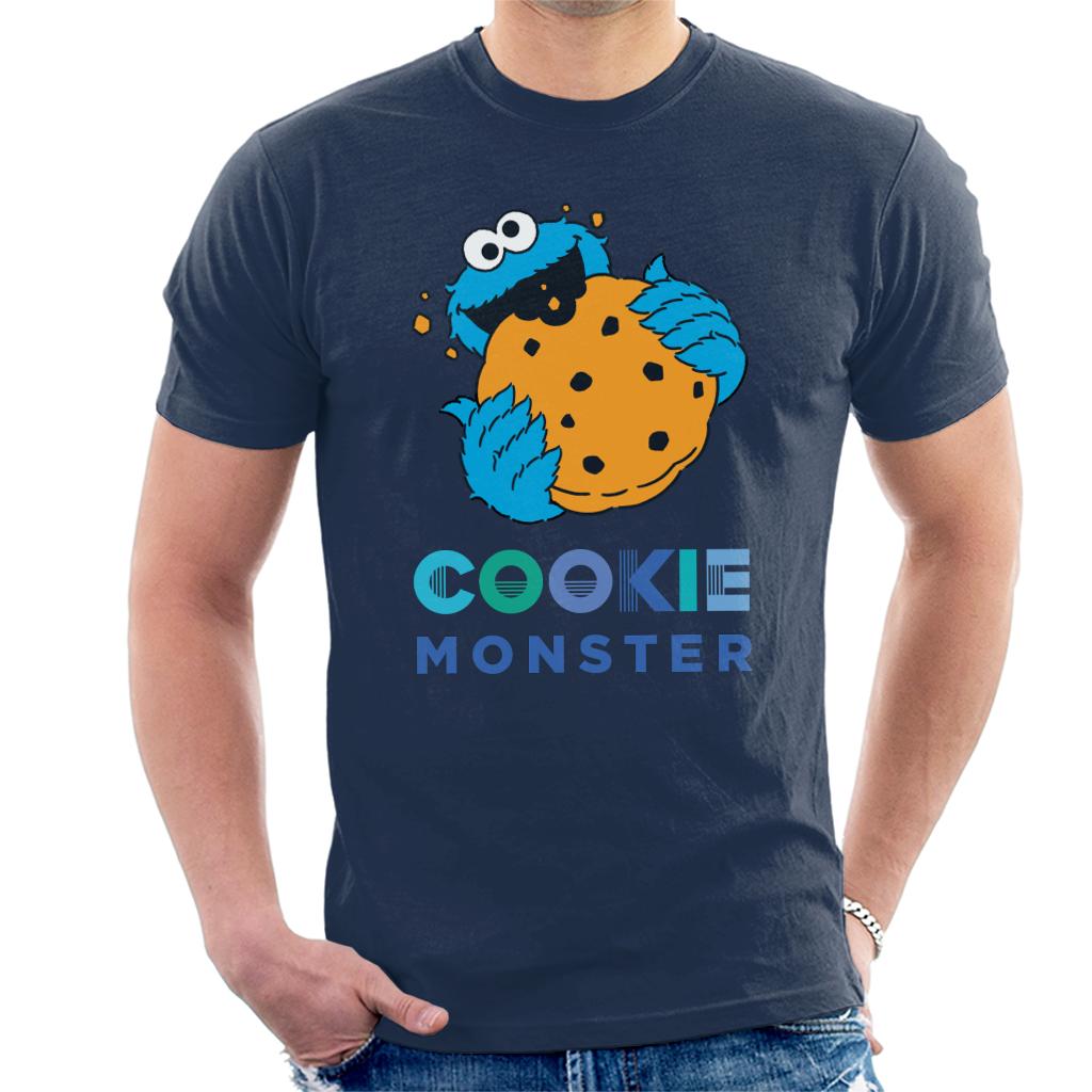 Sesame Street Big Cookie Monster Men's T-Shirt product image 6