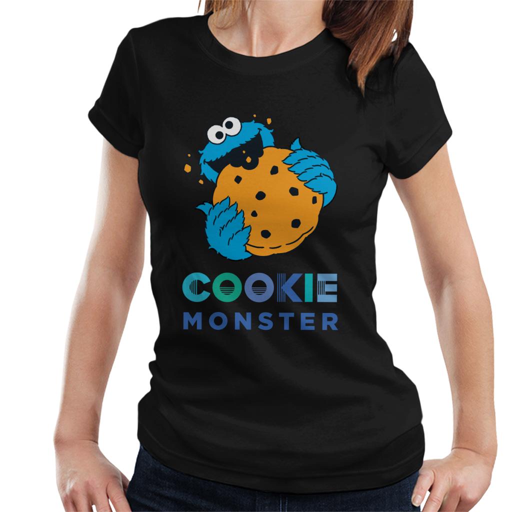 Sesame Street Big Cookie Monster Women's T-Shirt product image 1