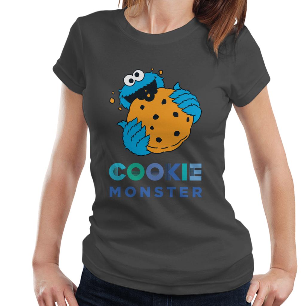 Sesame Street Big Cookie Monster Women's T-Shirt product image 4